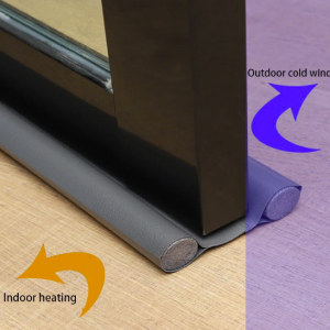 flexible door draft stopper