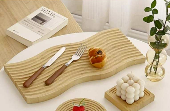 decorative spiral groove serving board decorative spiral groove serving board