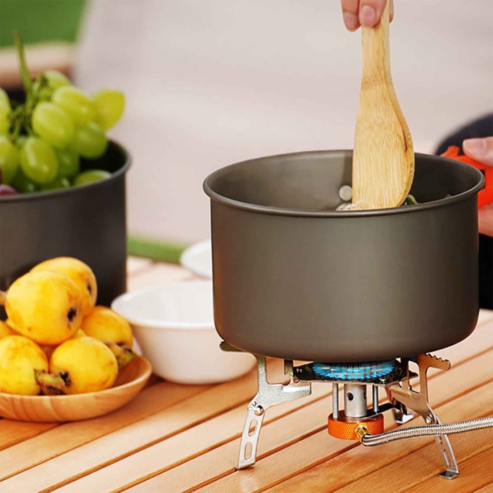 aluminum camping cookware set (2pcs) aluminum camping cookware set (2pcs)