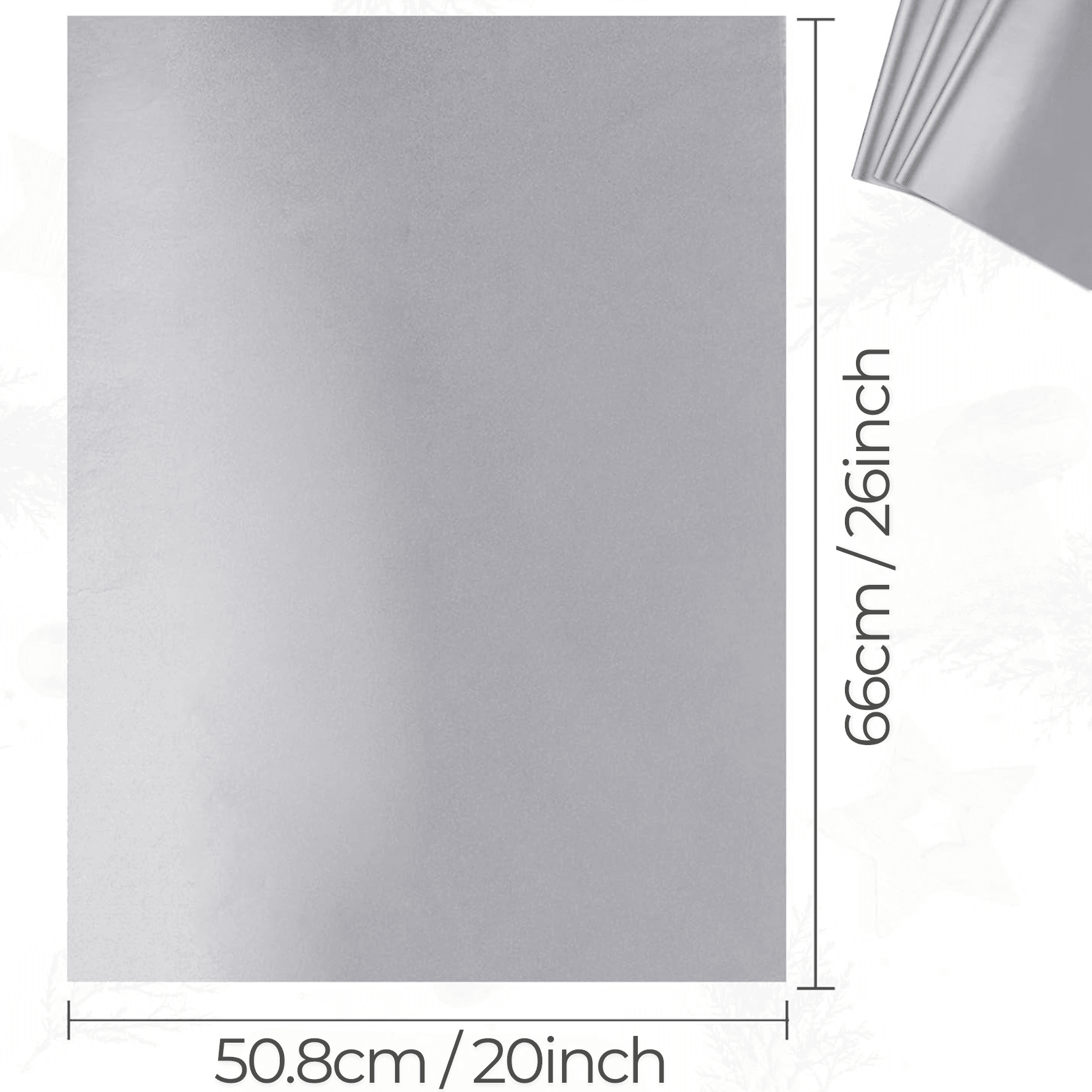 ultra premium shimmer tissue wrap (silver)(10 pcs) ultra premium shimmer tissue wrap (silver)(10 pcs)