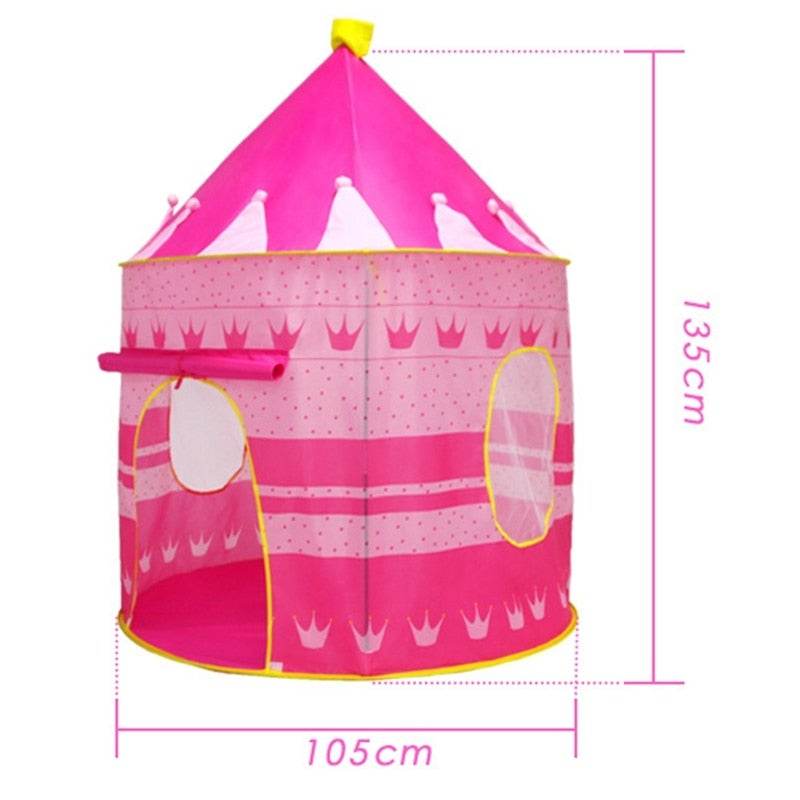 castle cubby house play tent for children