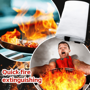 emergency fire suppression blanket