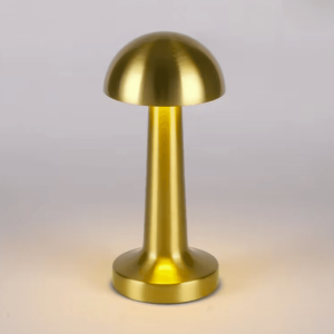 rechargeable mushroom touch desk lamp