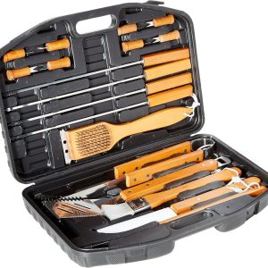 stainless steel tool set with plastic case (18 pcs)