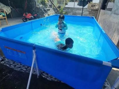 high quality portable swimming pool (4m x 2.1m x 81cm) high quality portable swimming pool (4m x 2.1m x 81cm)