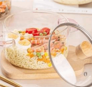 clear heat resistant glass simmer pot (3.2l)