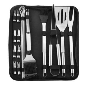 camping braai bbq tools set (20 pcs)