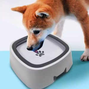 splash free pet water bowl