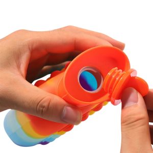 Hot And Cold Compress Water Bottle Pop-It Bag  (500ml)(Rainbow)