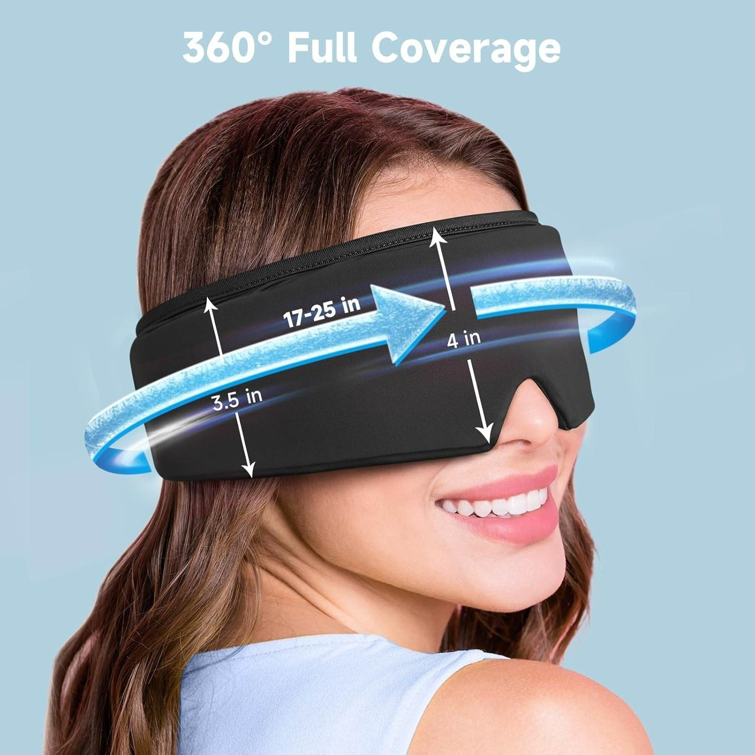 cooling eye mask (migraine relief) cooling eye mask (migraine relief)