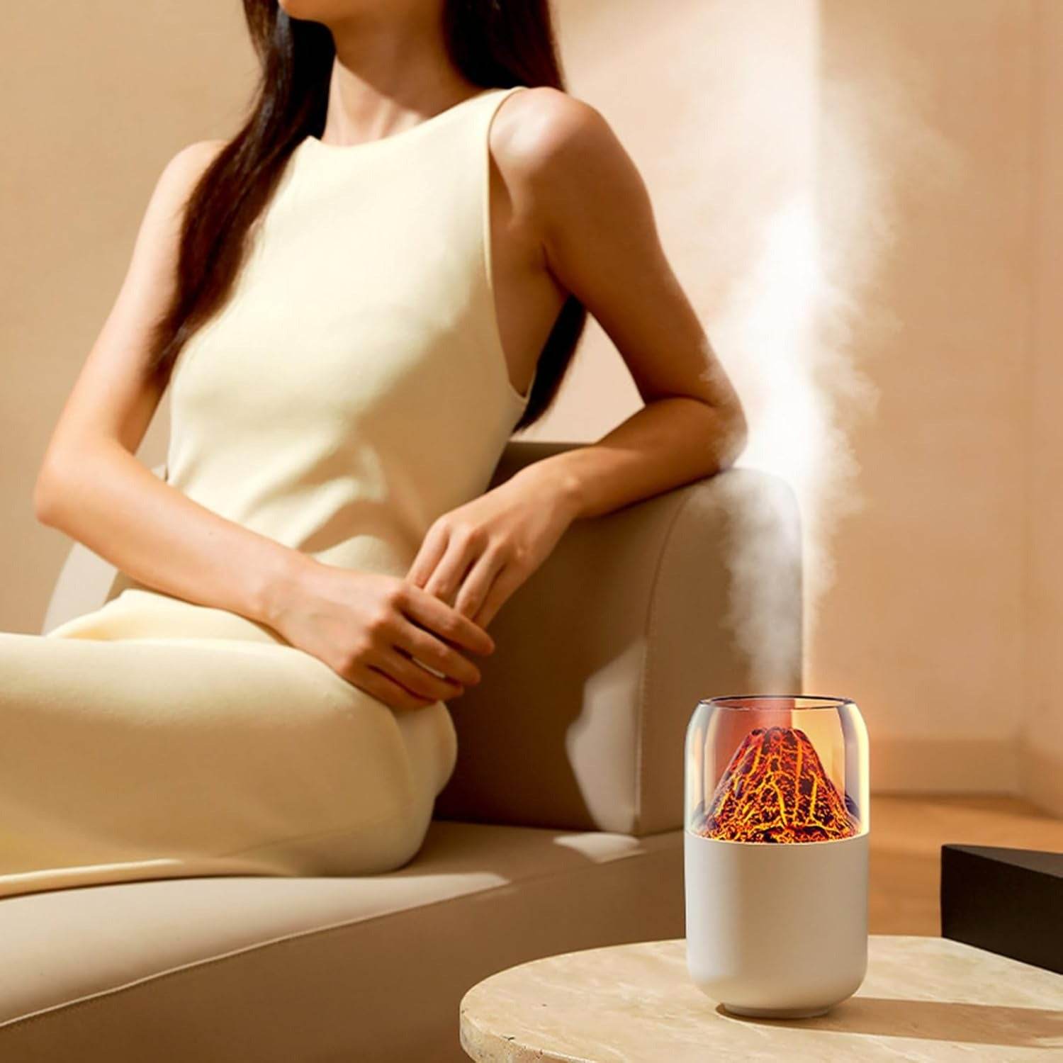 volcano flame diffusing humidifier volcano flame diffusing humidifier