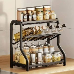 kitchen incline storage rack (3 tier)