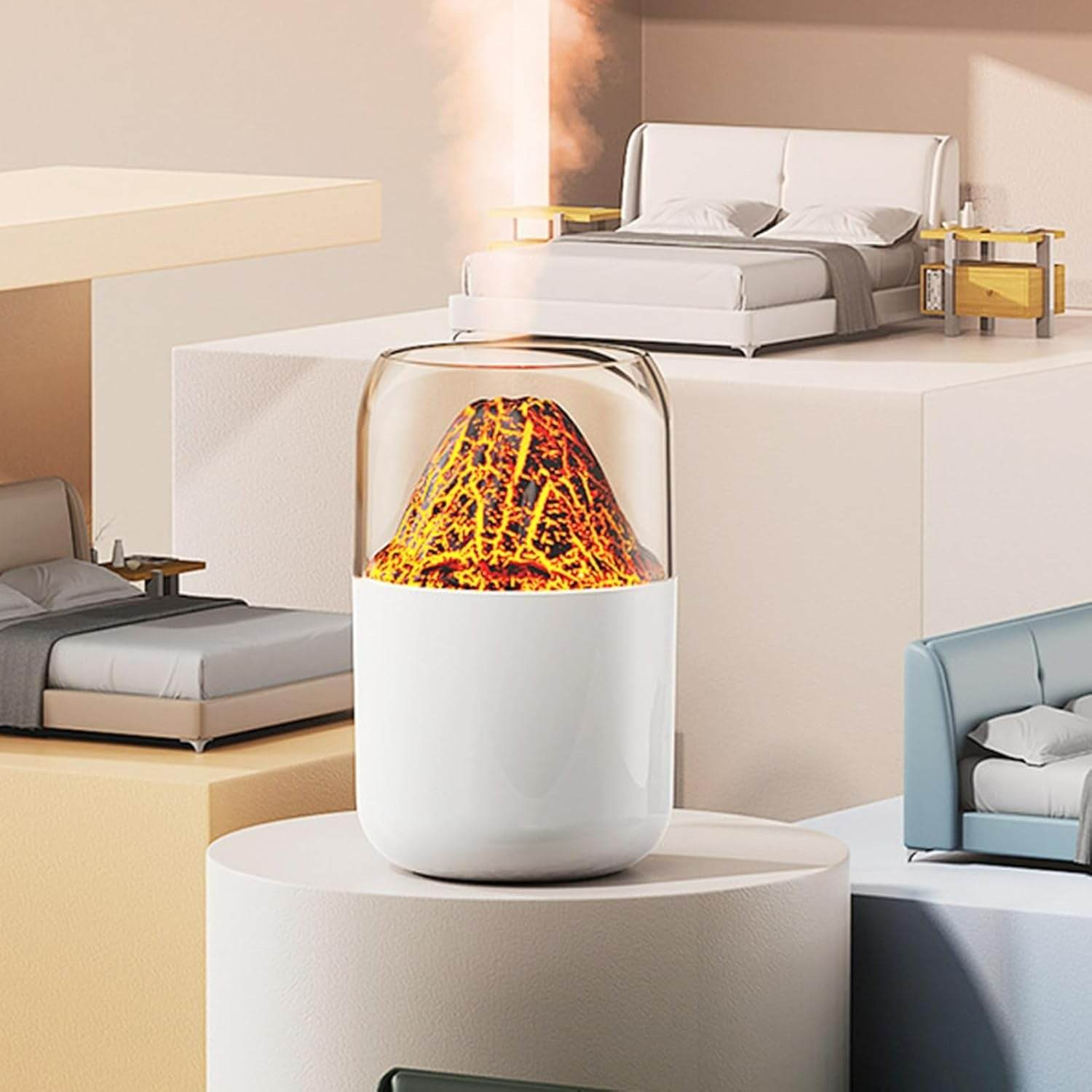 volcano flame diffusing humidifier volcano flame diffusing humidifier