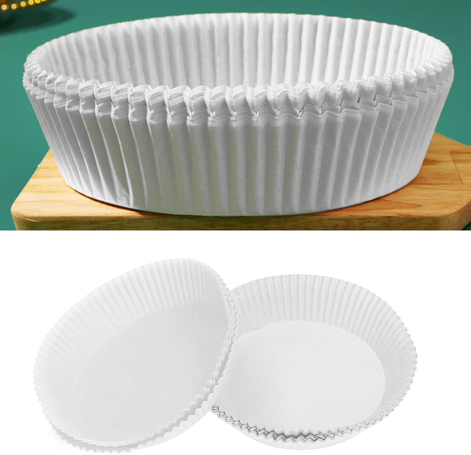 round air fryer parchment paper liners (100 pcs)