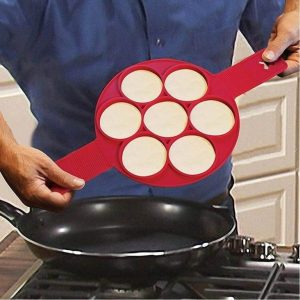 silicone flapjack and egg mold (round)