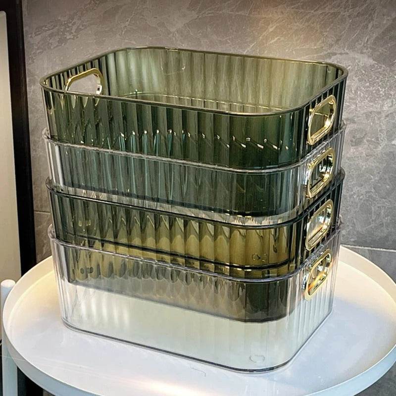 transparent stackable acrylic storage basket transparent stackable acrylic storage basket