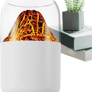 volcano flame diffusing humidifier