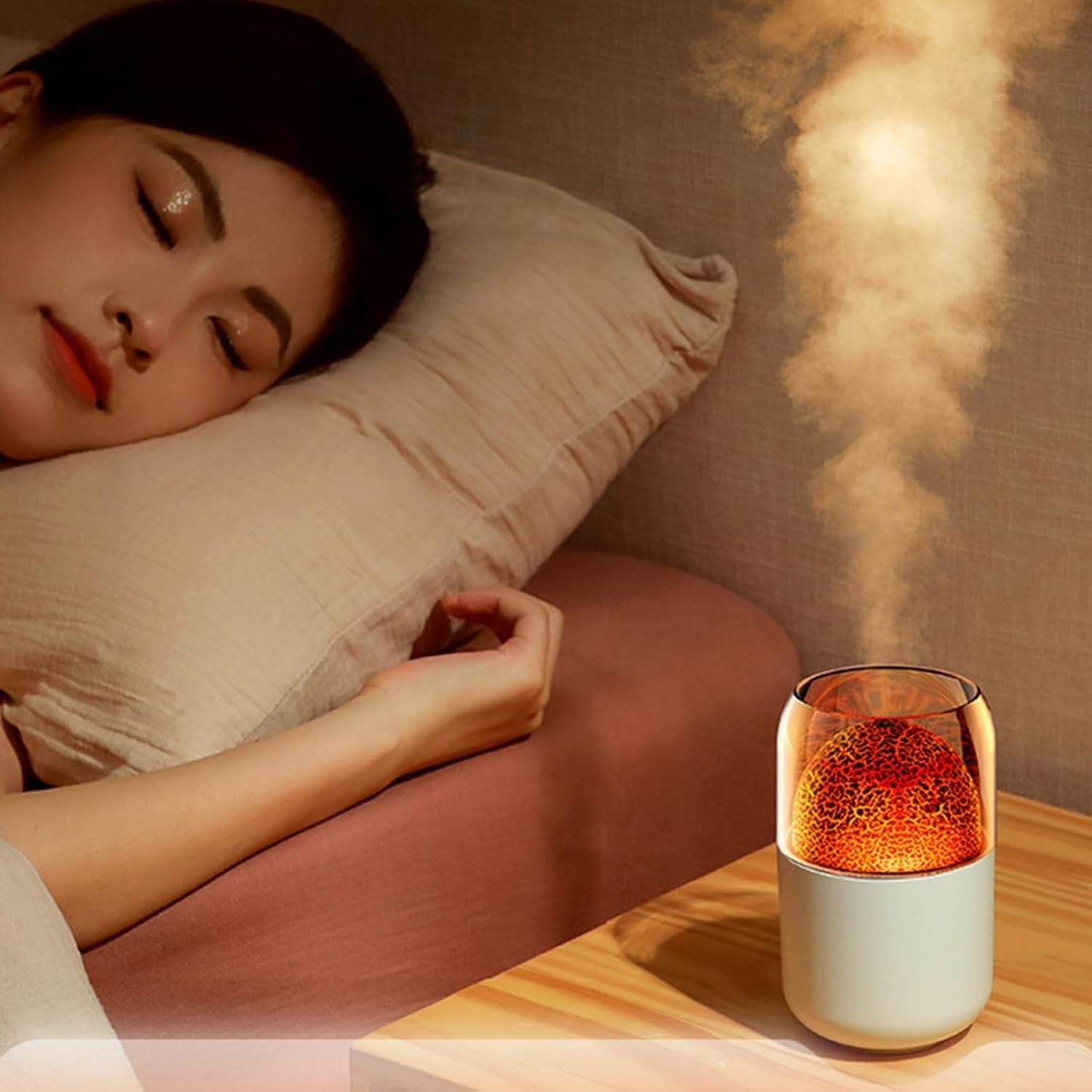 volcano flame diffusing humidifier volcano flame diffusing humidifier