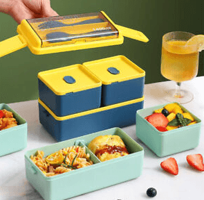 lunch box (1.4l)(2 layer)