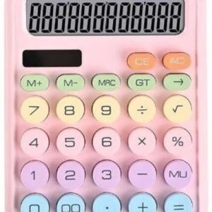 pastel electronic calculator dx 818