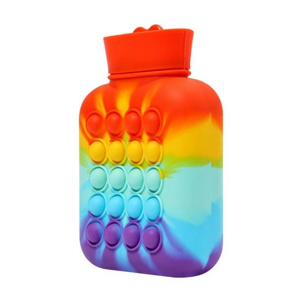 Hot And Cold Compress Water Bottle Pop-It Bag (500ml)(Rainbow) Hot And Cold Compress Water Bottle Pop-It Bag (500ml)(Rainbow) - Image 4