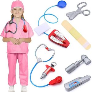 nurse costume for children (3 8 years)