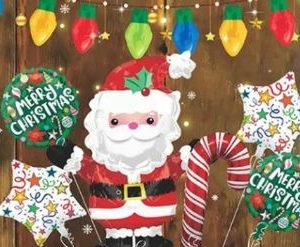 christmas decoration balloons (5pcs)