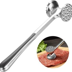 elegant dual sided meat tenderizer hammer