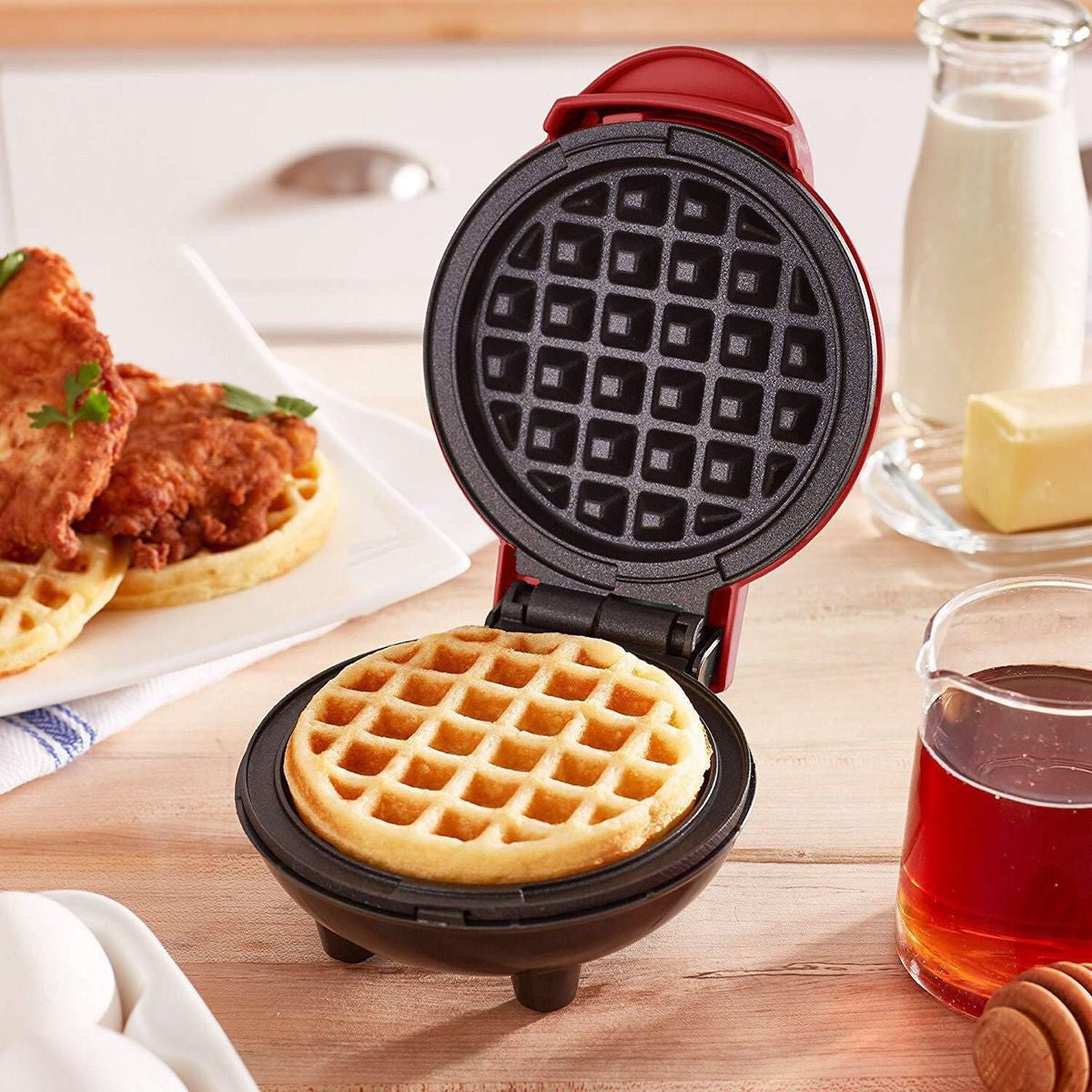 compact non‑stick mini waffle maker compact non‑stick mini waffle maker