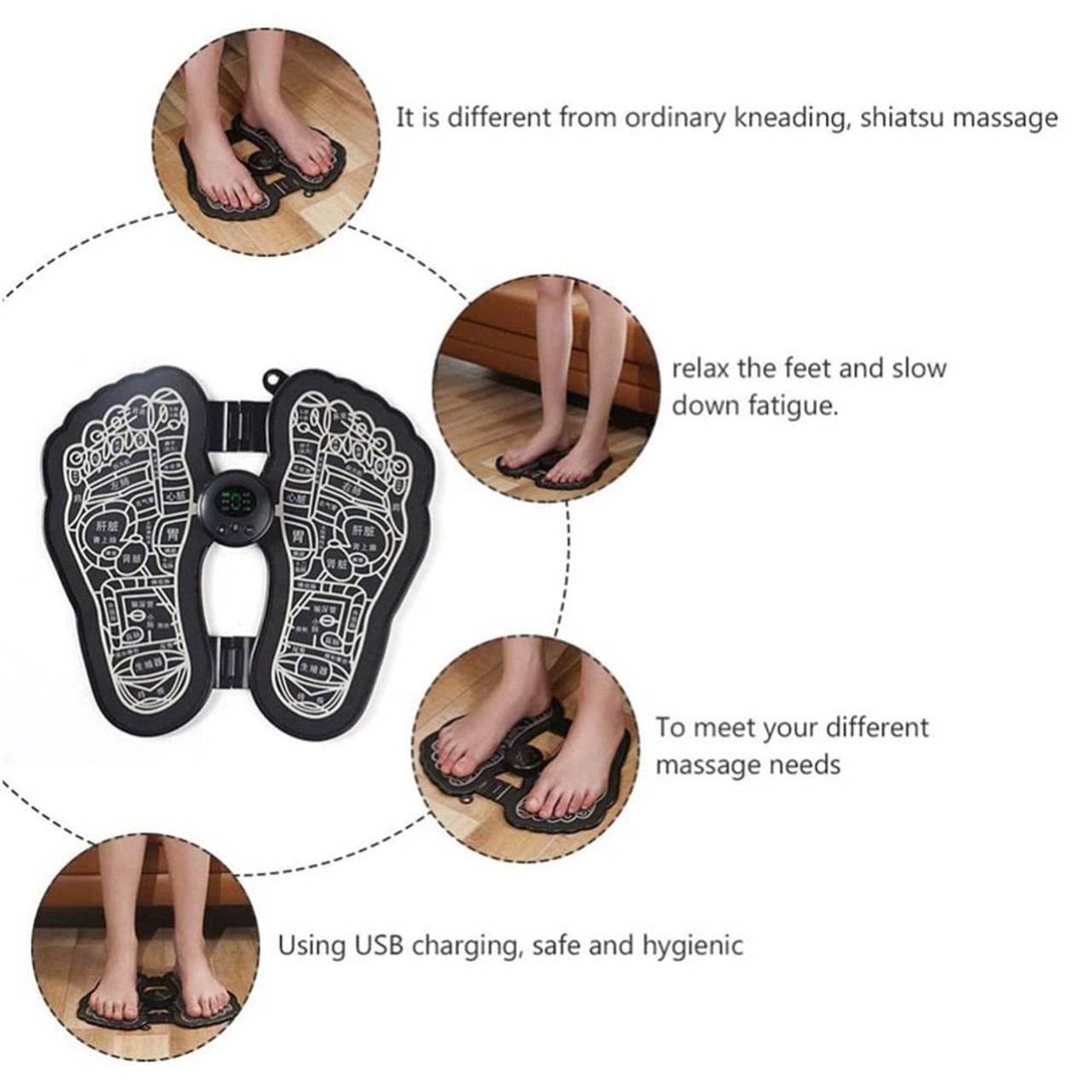 Portable Pulse Household Foot Relaxer Massager Portable Pulse Household Foot Relaxer Massager - Image 3