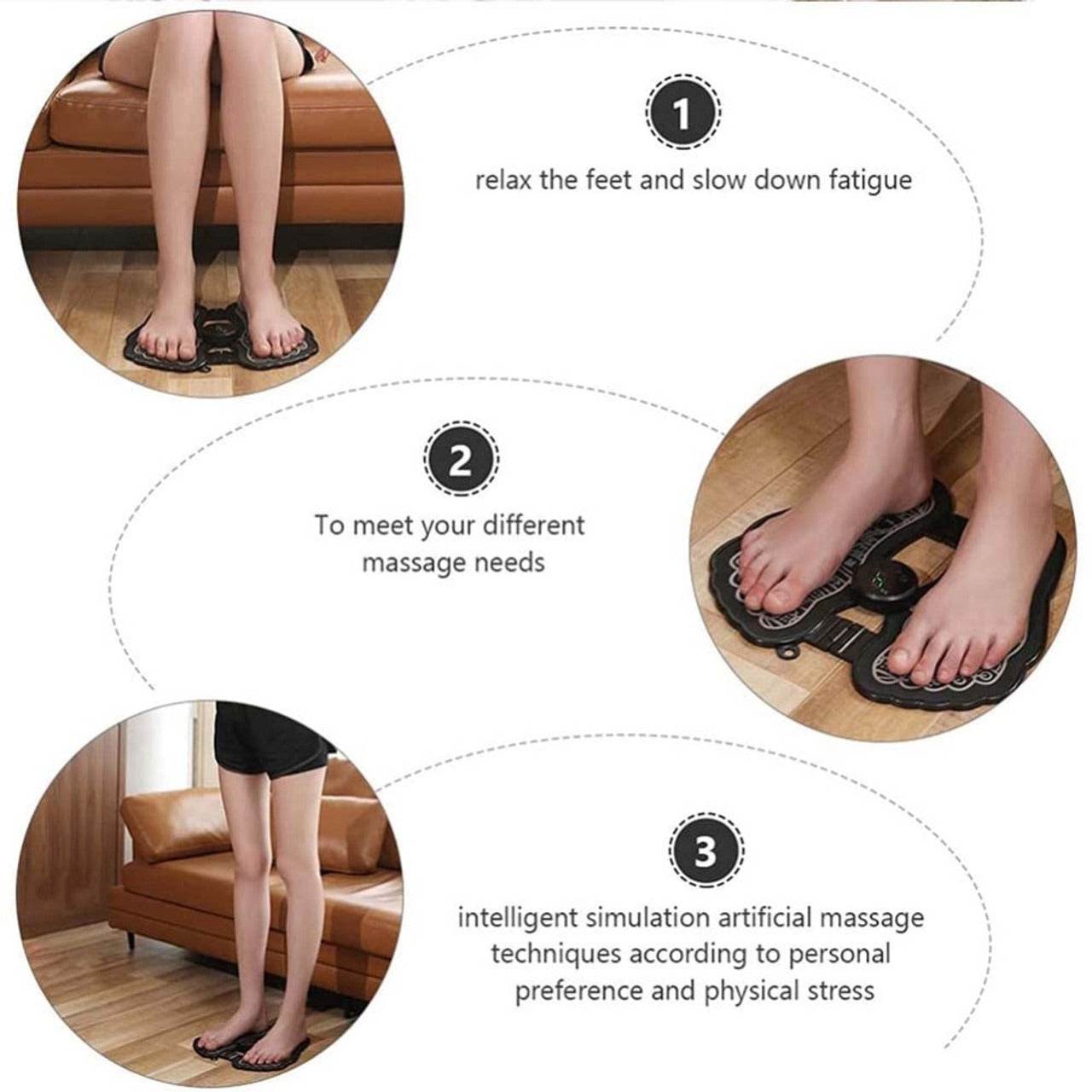 Portable Pulse Household Foot Relaxer Massager Portable Pulse Household Foot Relaxer Massager - Image 5