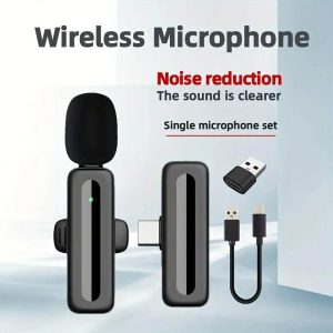 wireless lapel microphone
