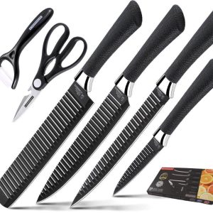 daily use sharp knife set (6 pcs)