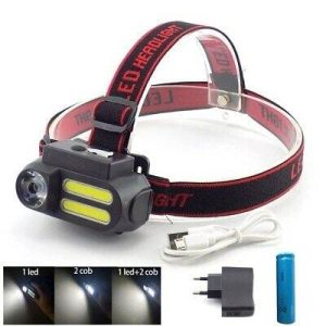 led multifunction usb headlight