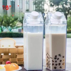 acrylic milk carton bottle (1l)