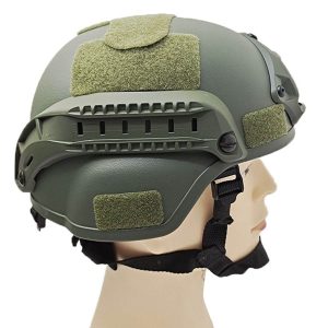 universal tactical helmet with side rail