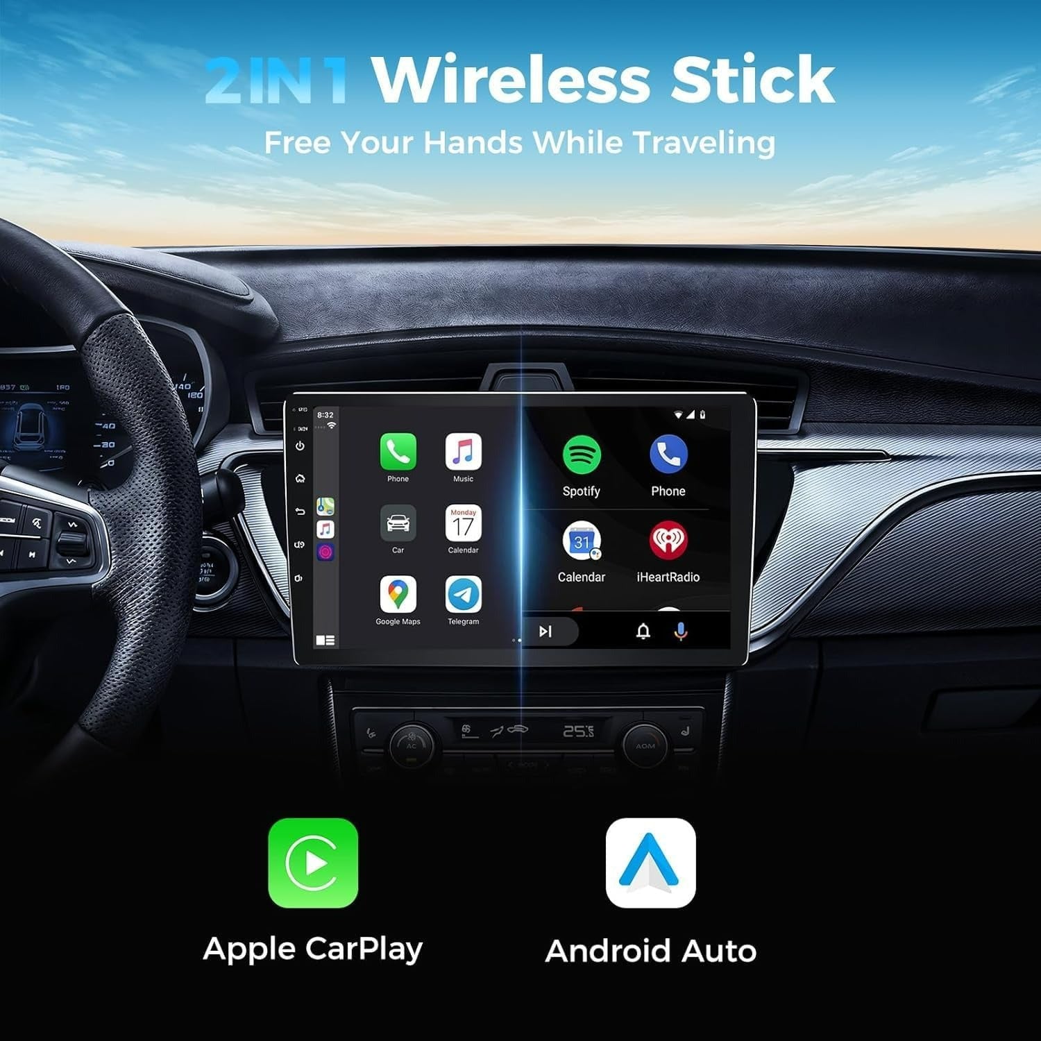 2in1 wireless carplay and android auto adapter 2in1 wireless carplay and android auto adapter