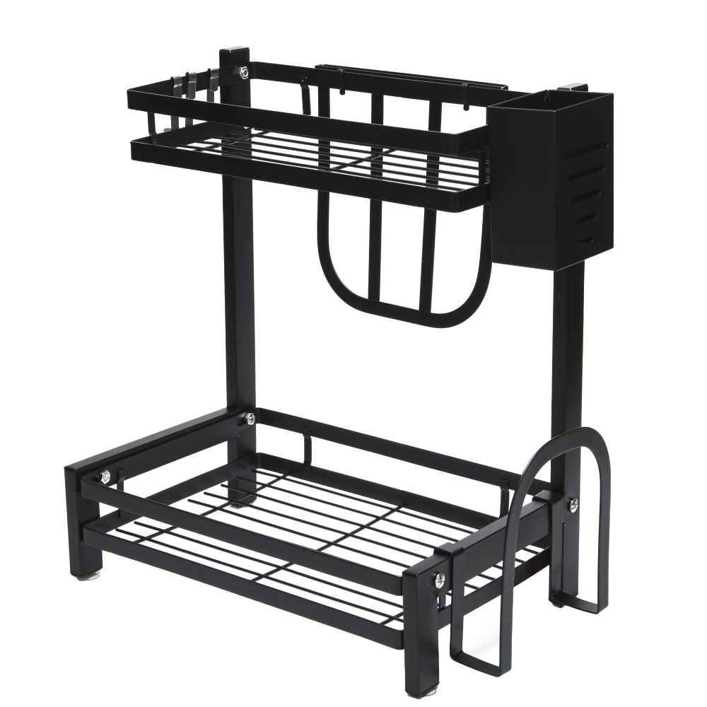 Kitchen Organiser Metal Shelf (40cm)(2 Tier) Kitchen Organiser Metal Shelf (40cm)(2 Tier) - Image 2