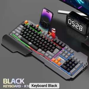usb metal gaming keyboard