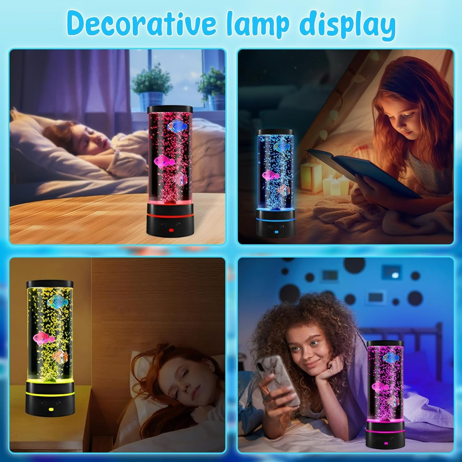 fish bubble mood lamp fish bubble mood lamp