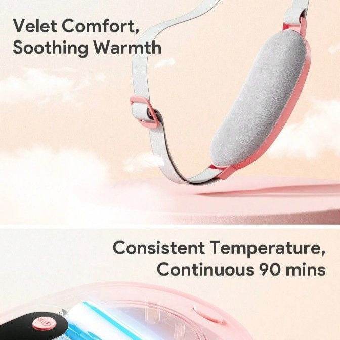 cordless menstrual heating belt with led smart display cordless menstrual heating belt with led smart display