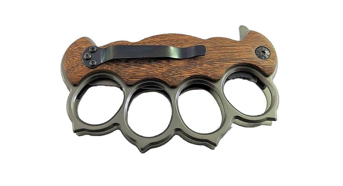 folding pocket knife and knuckle duster folding pocket knife and knuckle duster