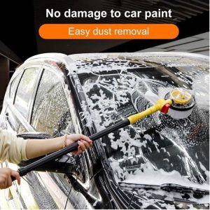 automatic rotating car wash brush