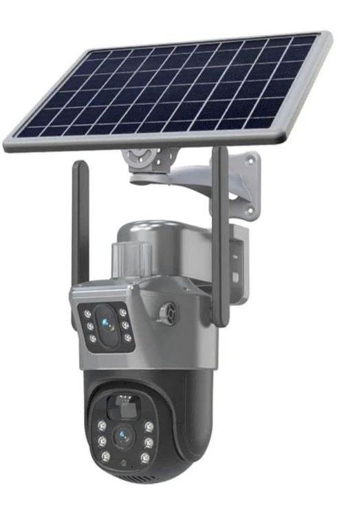 dual lens solar camera (wifi)