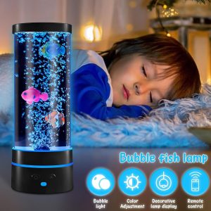 fish bubble mood lamp