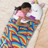 ultra soft animal print sleeping bag for children