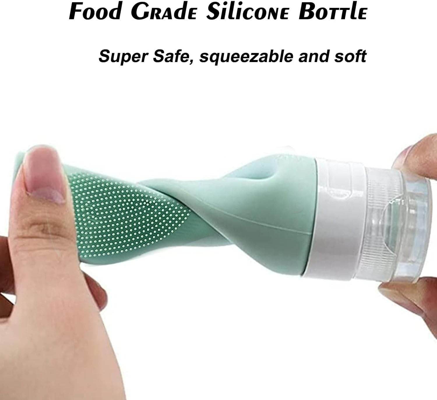 silicone shower gel scrubbing bottle set (90ml)(4 pcs) silicone shower gel scrubbing bottle set (90ml)(4 pcs)