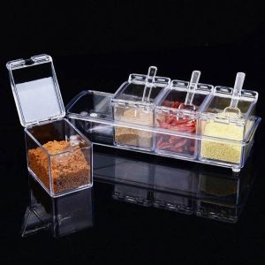 seasoning spice box set (4 pcs)