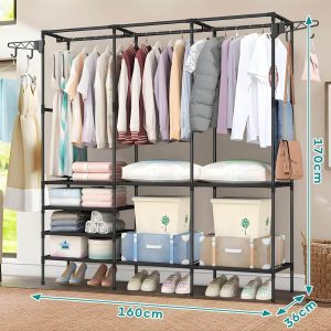super spacious standing coat rack (each)