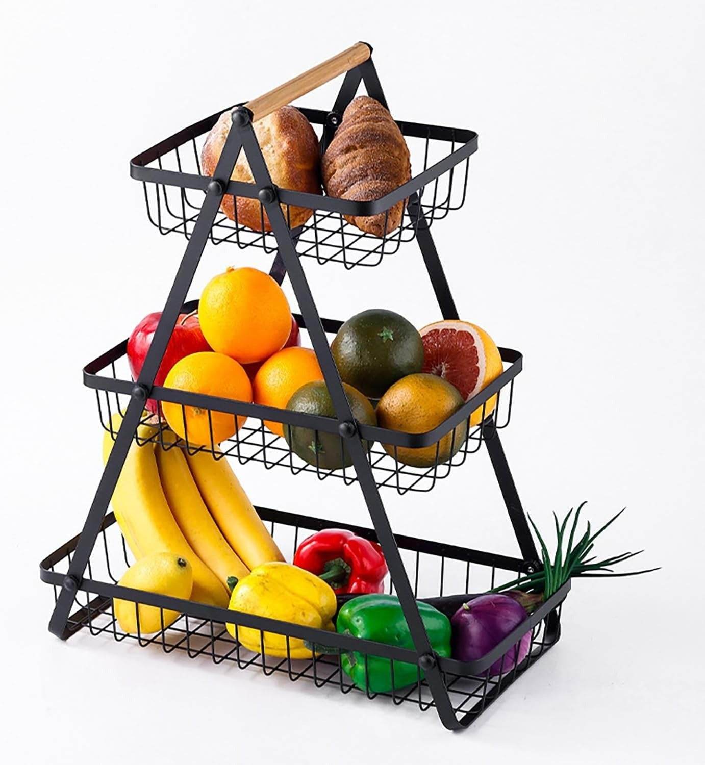 fruit stack rack (3 tier)